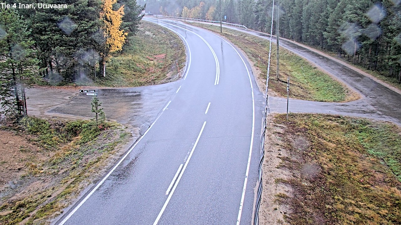 Weather Camera Image Road 4 Inari, Uruvaara, Inari, Lappi
