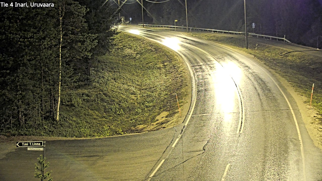 Kelikamerat Kuva Tie 4 Inari, Uruvaara, Inari, Lappi