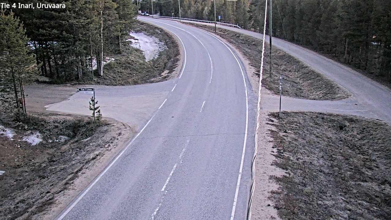 Kelikamerat Kuva Tie 4 Inari, Uruvaara, Inari, Lappi