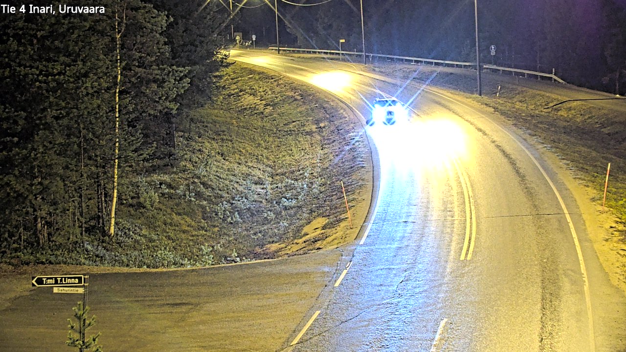 Kelikamerat Kuva Tie 4 Inari, Uruvaara, Inari, Lappi