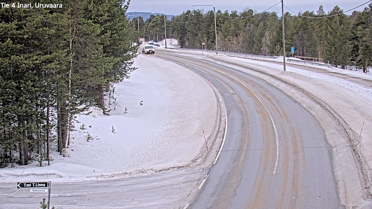 Kelikamerat Kuva Tie 4 Inari, Uruvaara, Inari, Lappi