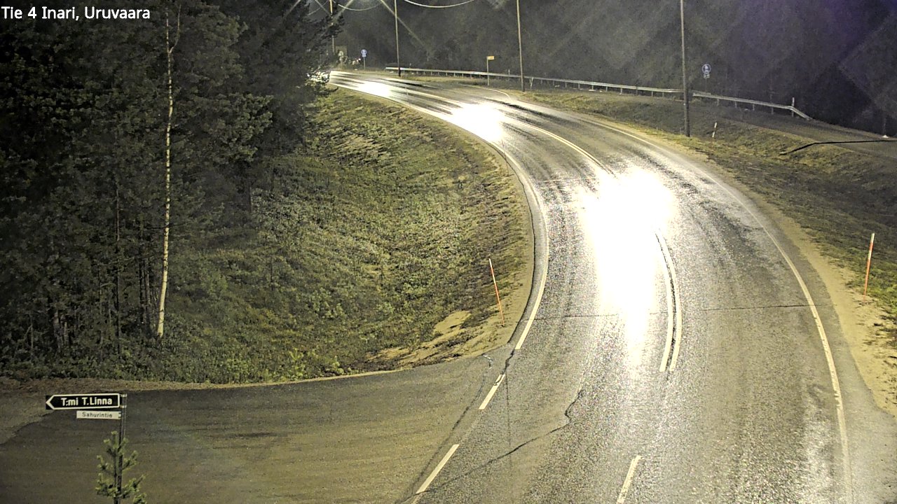 Kelikamerat Kuva Tie 4 Inari, Uruvaara, Inari, Lappi