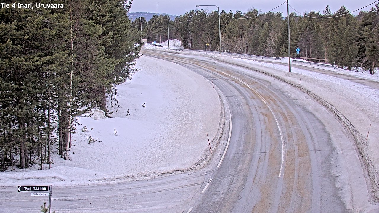 Kelikamerat Kuva Tie 4 Inari, Uruvaara, Inari, Lappi