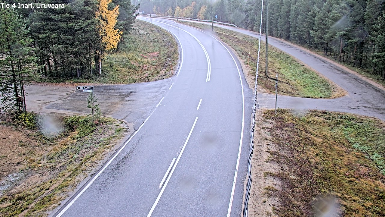 Weather Camera Image Road 4 Inari, Uruvaara, Inari, Lappi