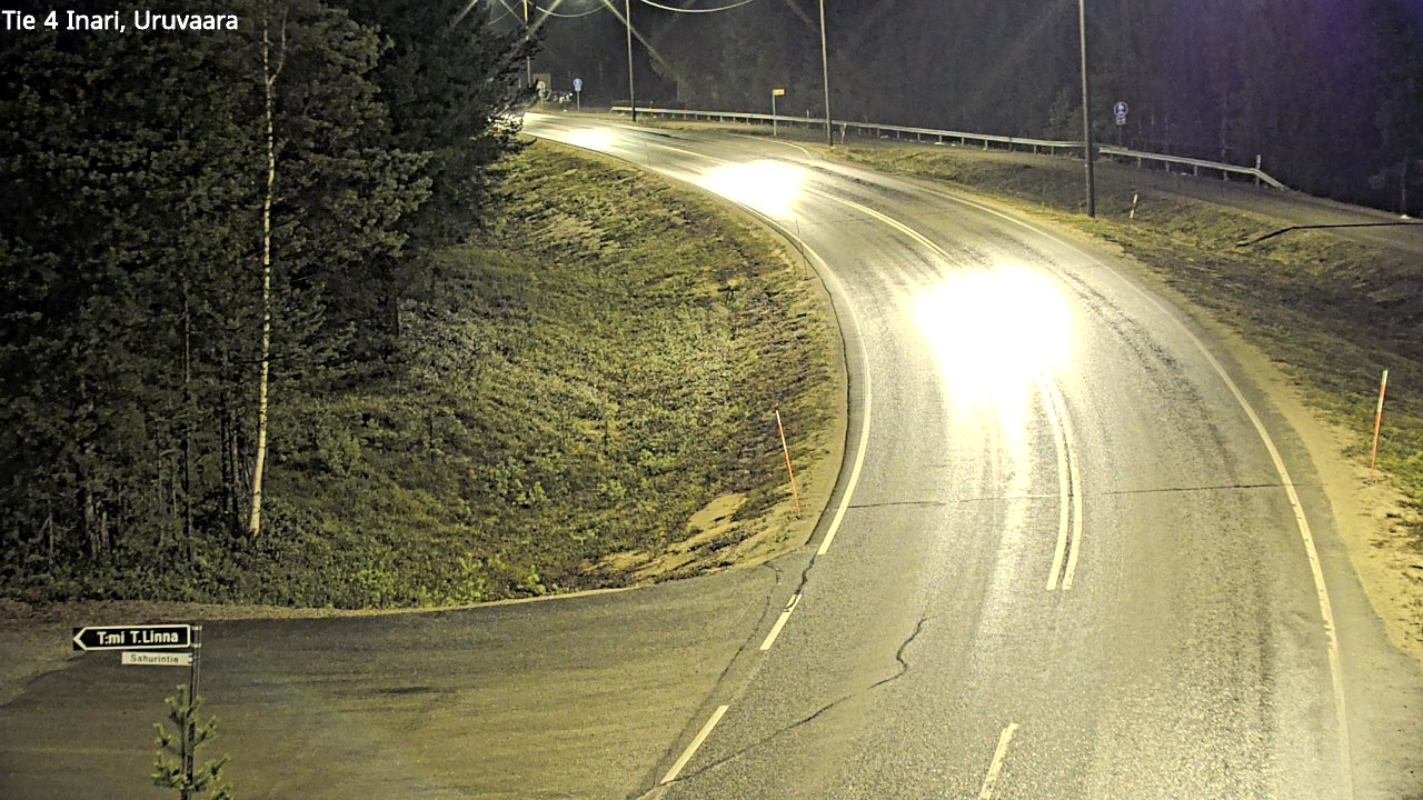 Kelikamerat Kuva Tie 4 Inari, Uruvaara, Inari, Lappi