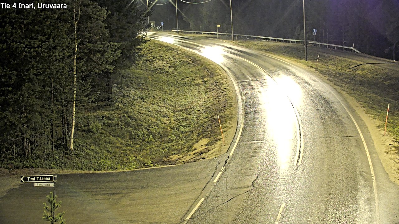 Kelikamerat Kuva Tie 4 Inari, Uruvaara, Inari, Lappi