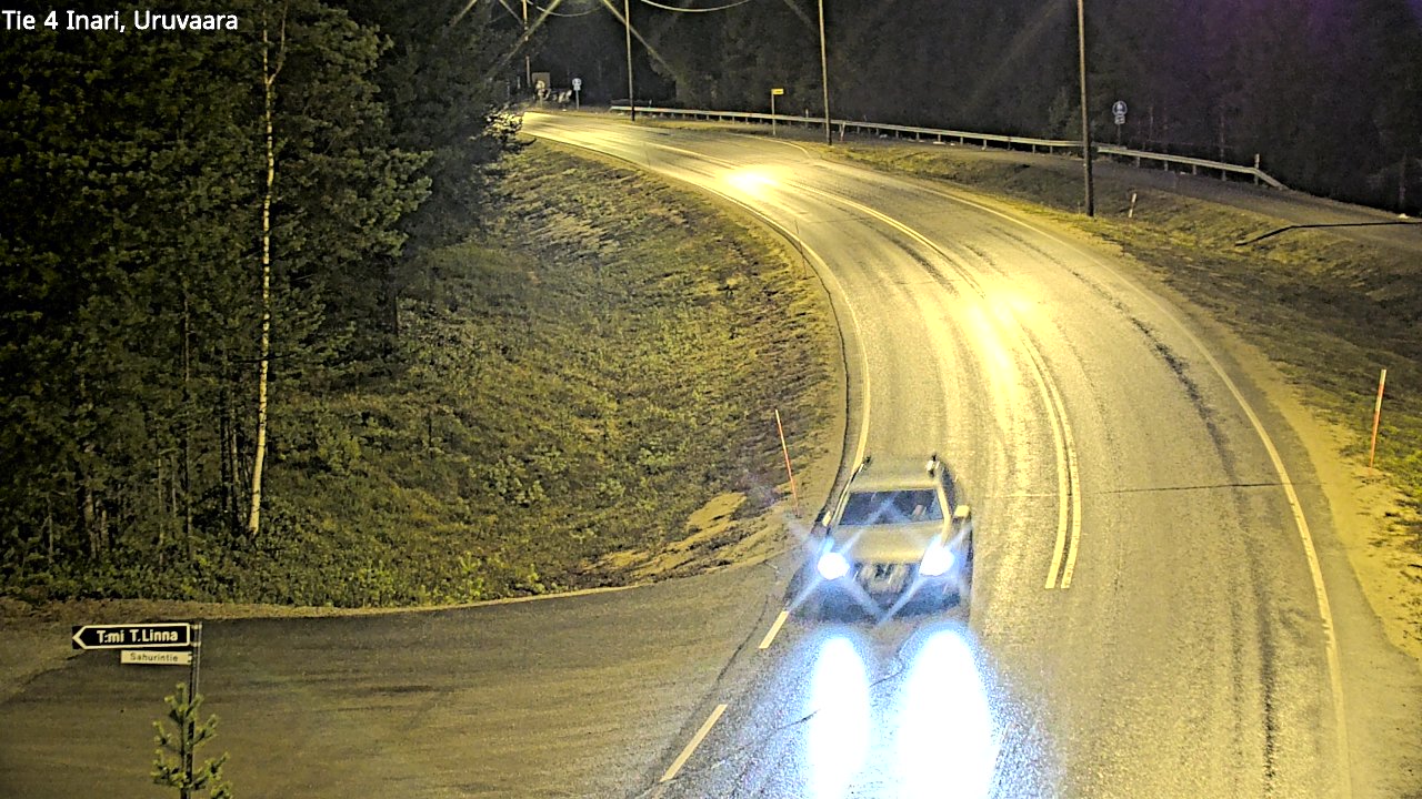 Kelikamerat Kuva Tie 4 Inari, Uruvaara, Inari, Lappi