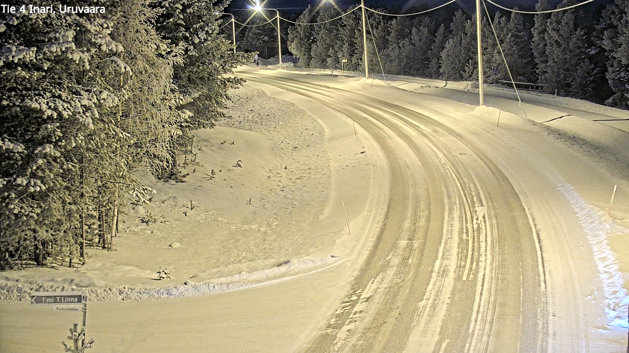 Kelikamerat Kuva Tie 4 Inari, Uruvaara, Inari, Lappi