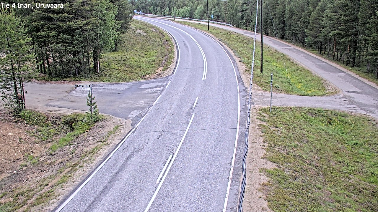 Kelikamerat Kuva Tie 4 Inari, Uruvaara, Inari, Lappi