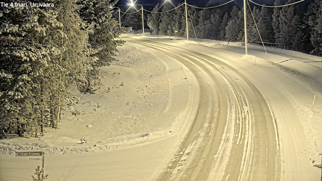 Kelikamerat Kuva Tie 4 Inari, Uruvaara, Inari, Lappi