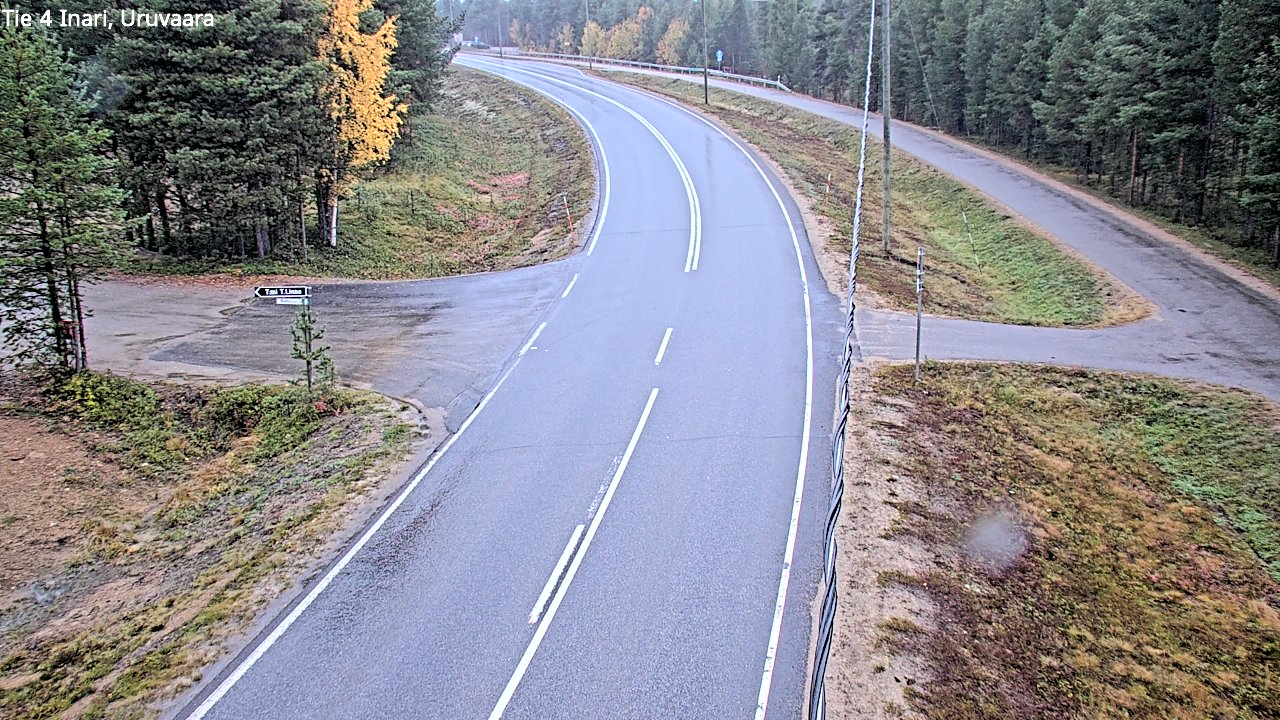 Weather Camera Image Road 4 Inari, Uruvaara, Inari, Lappi