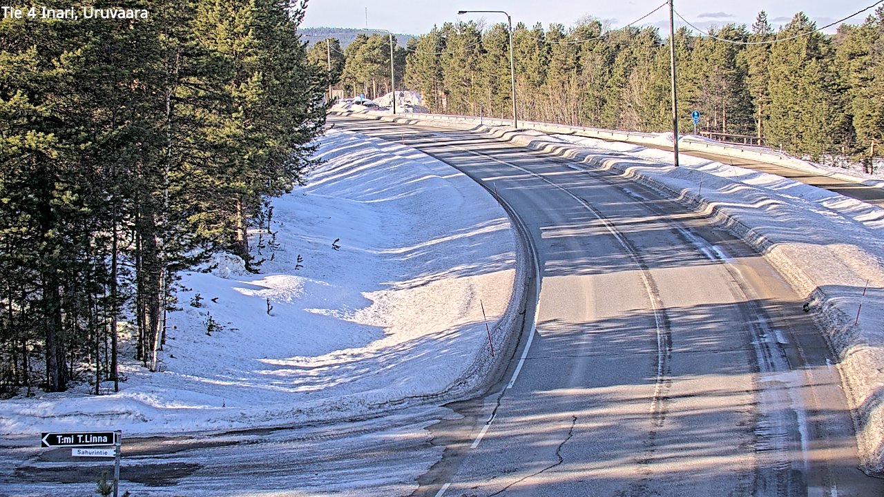 Kelikamerat Kuva Tie 4 Inari, Uruvaara, Inari, Lappi