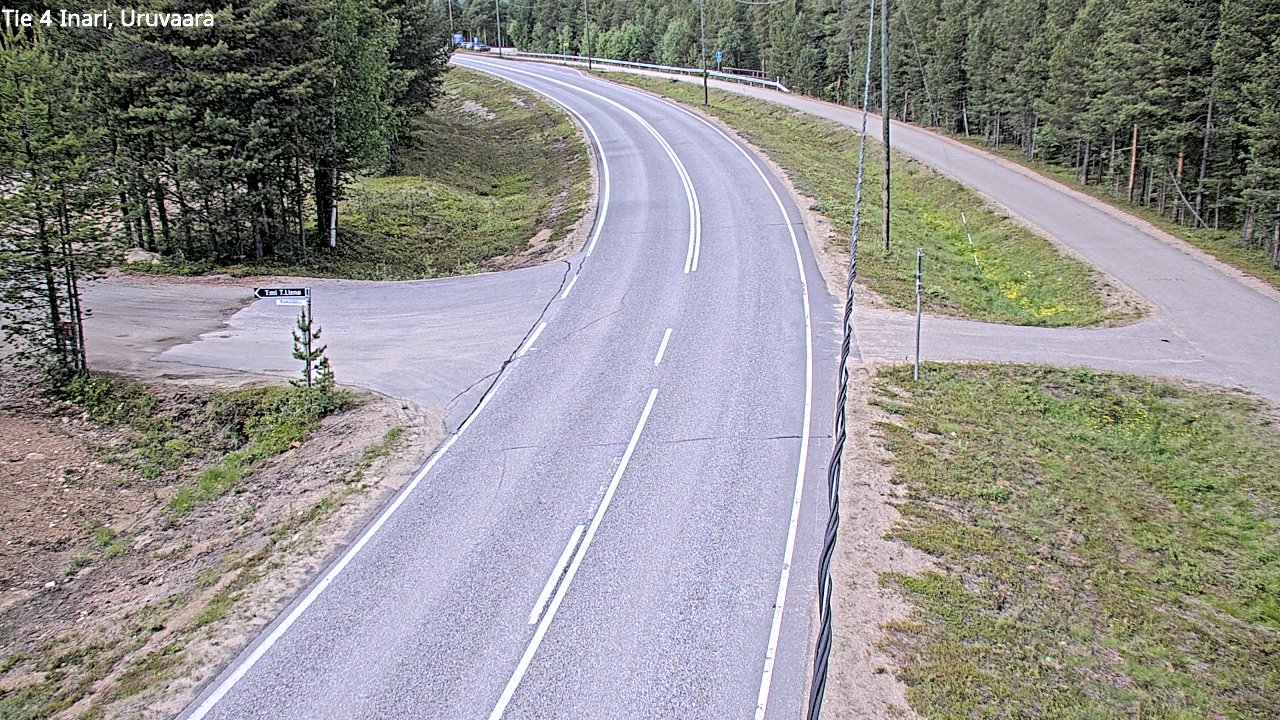 Kelikamerat Kuva Tie 4 Inari, Uruvaara, Inari, Lappi