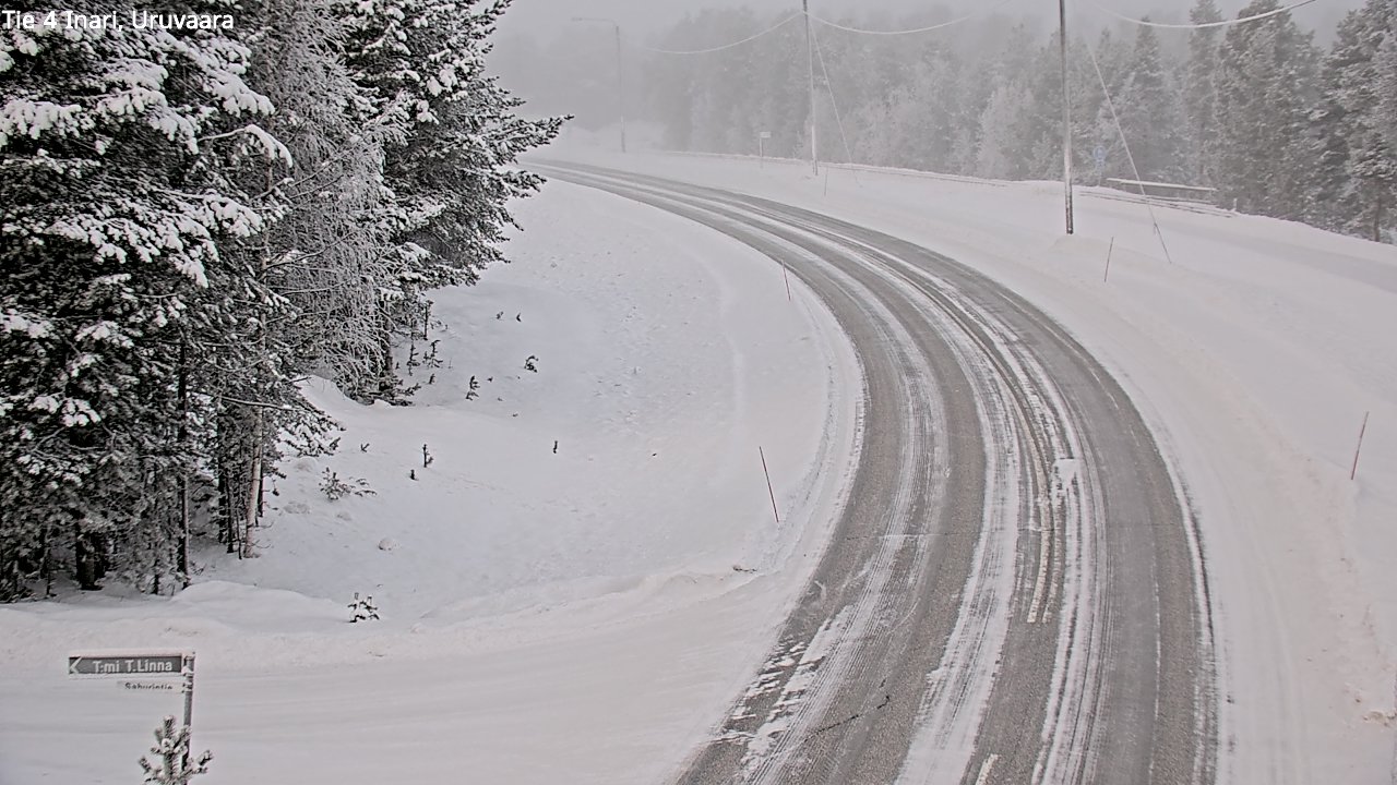 Kelikamerat Kuva Tie 4 Inari, Uruvaara, Inari, Lappi