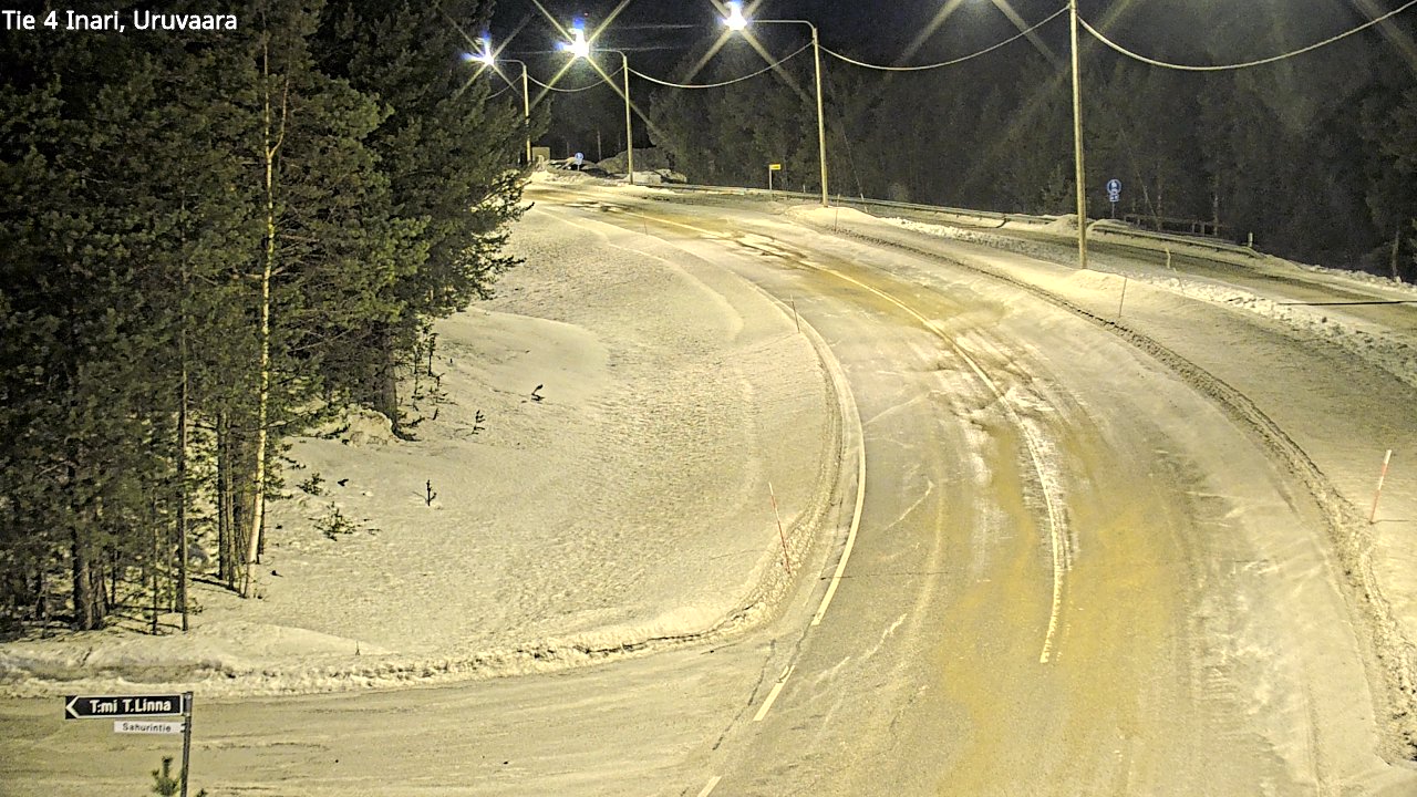 Kelikamerat Kuva Tie 4 Inari, Uruvaara, Inari, Lappi