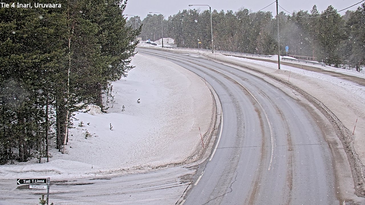 Kelikamerat Kuva Tie 4 Inari, Uruvaara, Inari, Lappi