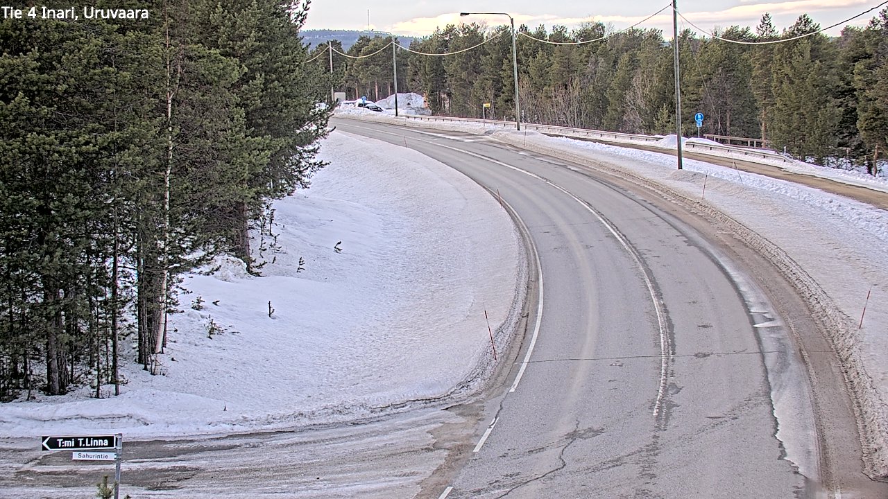 Kelikamerat Kuva Tie 4 Inari, Uruvaara, Inari, Lappi