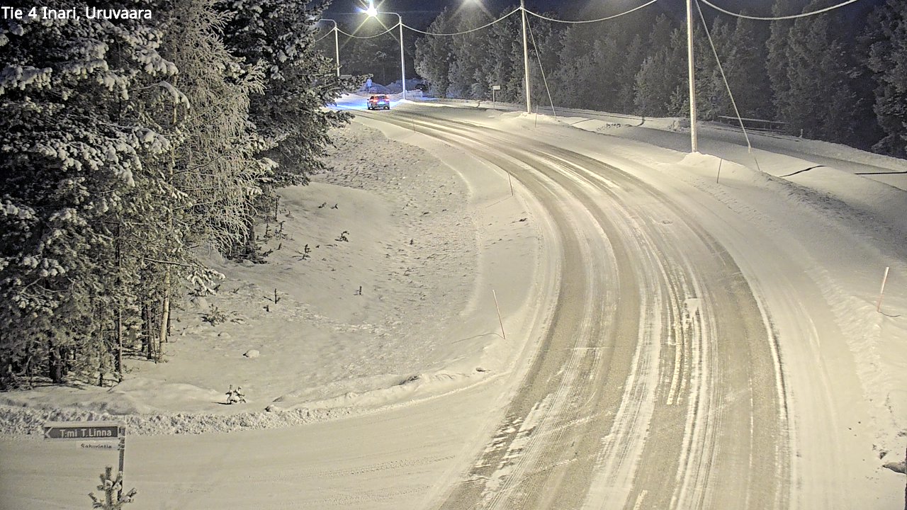 Kelikamerat Kuva Tie 4 Inari, Uruvaara, Inari, Lappi