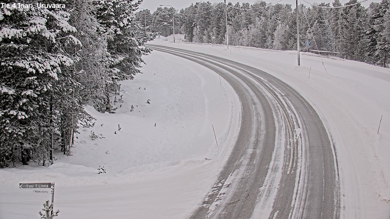Kelikamerat Kuva Tie 4 Inari, Uruvaara, Inari, Lappi