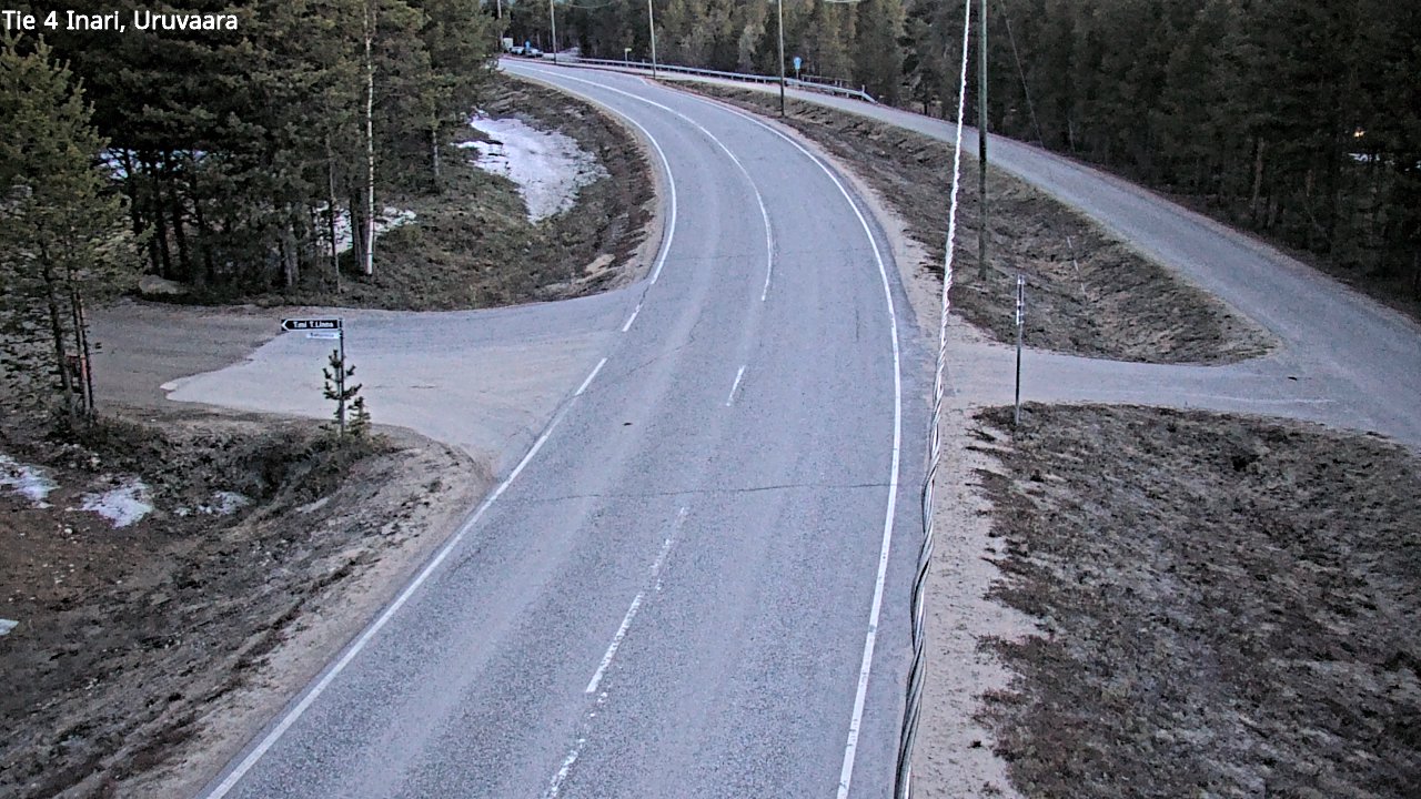Kelikamerat Kuva Tie 4 Inari, Uruvaara, Inari, Lappi