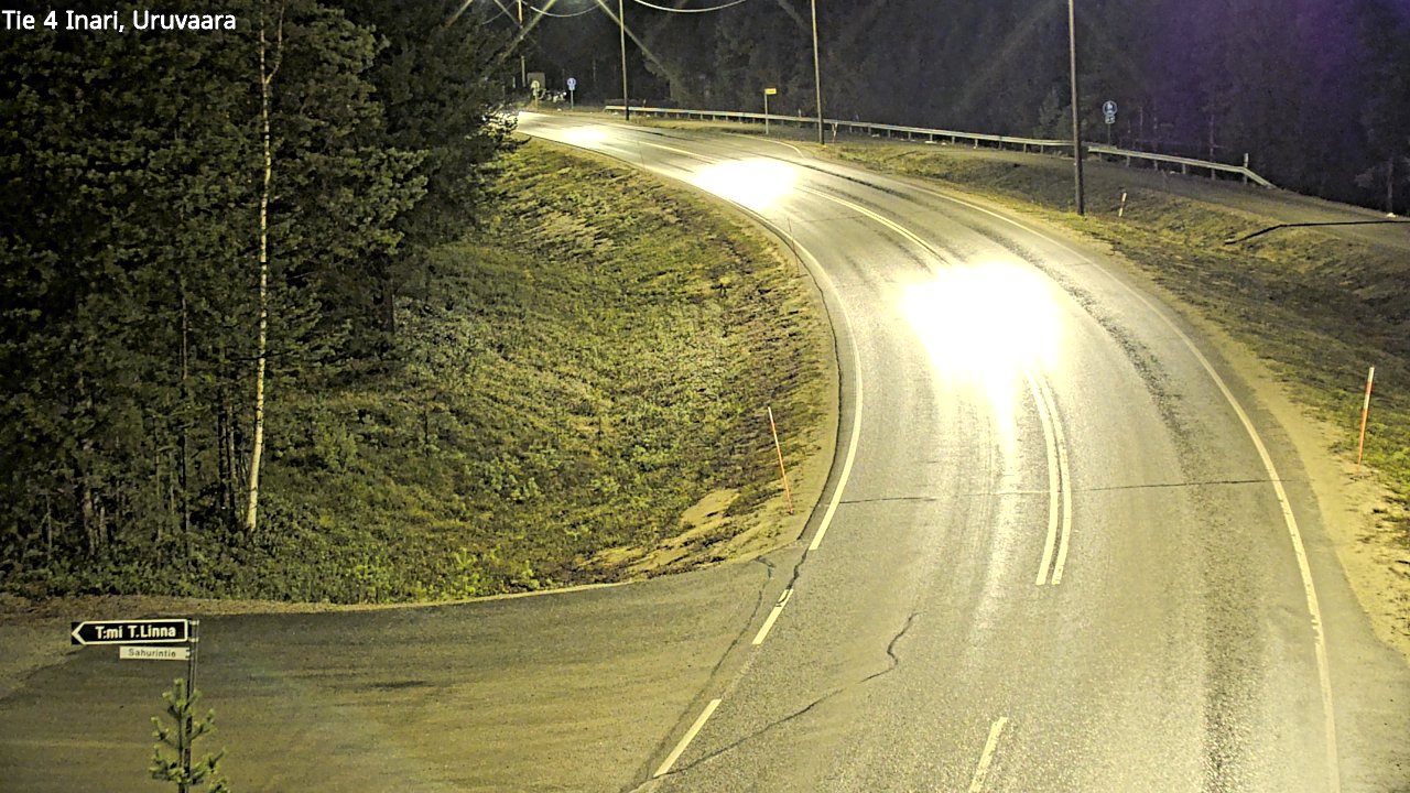 Kelikamerat Kuva Tie 4 Inari, Uruvaara, Inari, Lappi