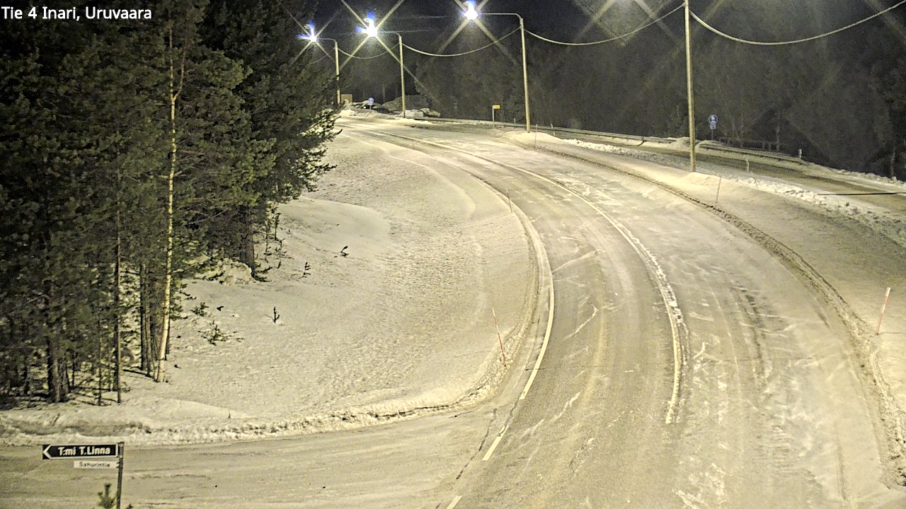 Kelikamerat Kuva Tie 4 Inari, Uruvaara, Inari, Lappi