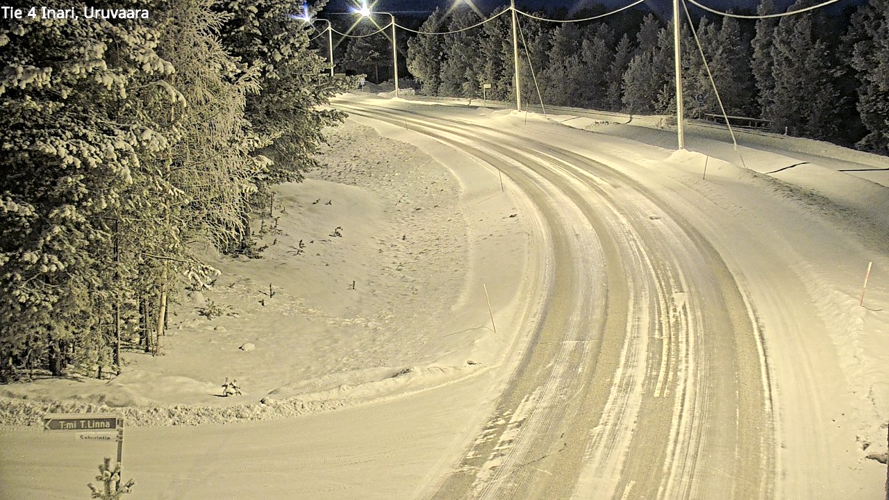 Kelikamerat Kuva Tie 4 Inari, Uruvaara, Inari, Lappi