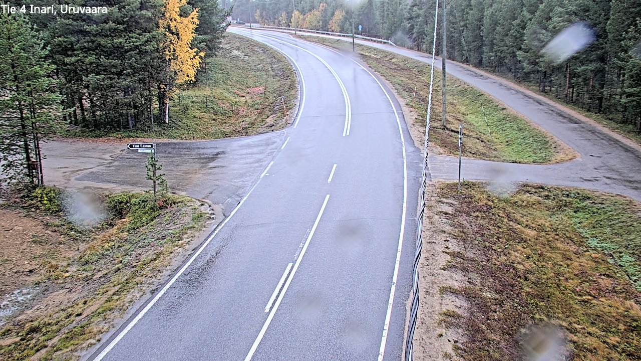 Weather Camera Image Road 4 Inari, Uruvaara, Inari, Lappi