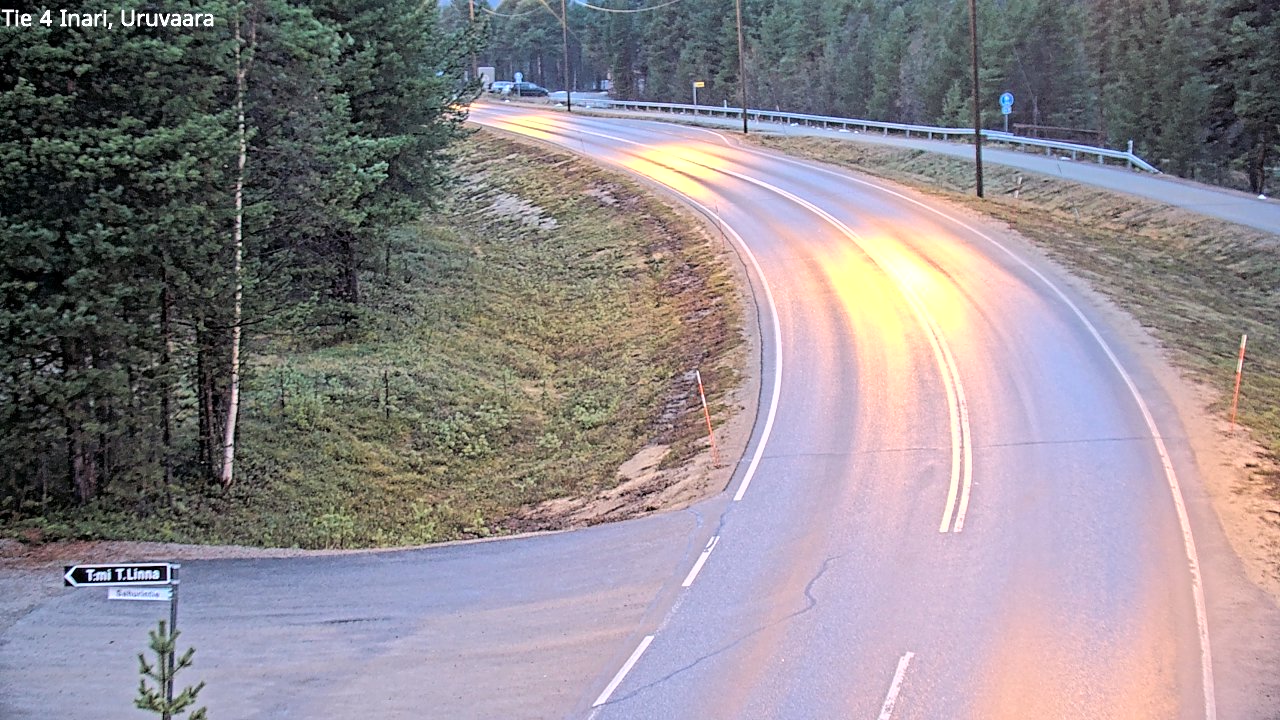 Kelikamerat Kuva Tie 4 Inari, Uruvaara, Inari, Lappi