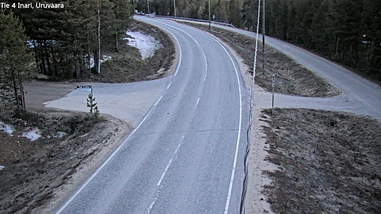 Kelikamerat Kuva Tie 4 Inari, Uruvaara, Inari, Lappi
