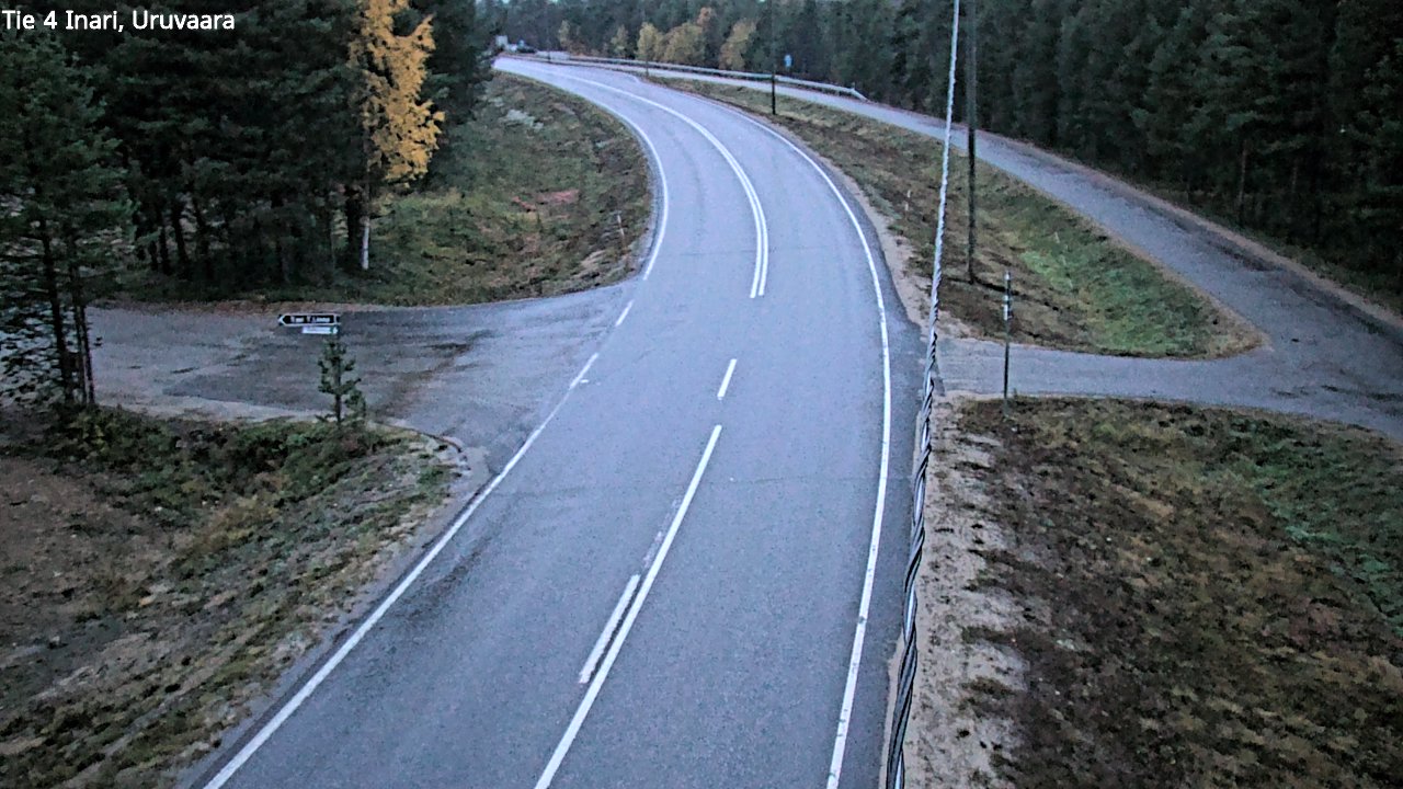 Kelikamerat Kuva Tie 4 Inari, Uruvaara, Inari, Lappi