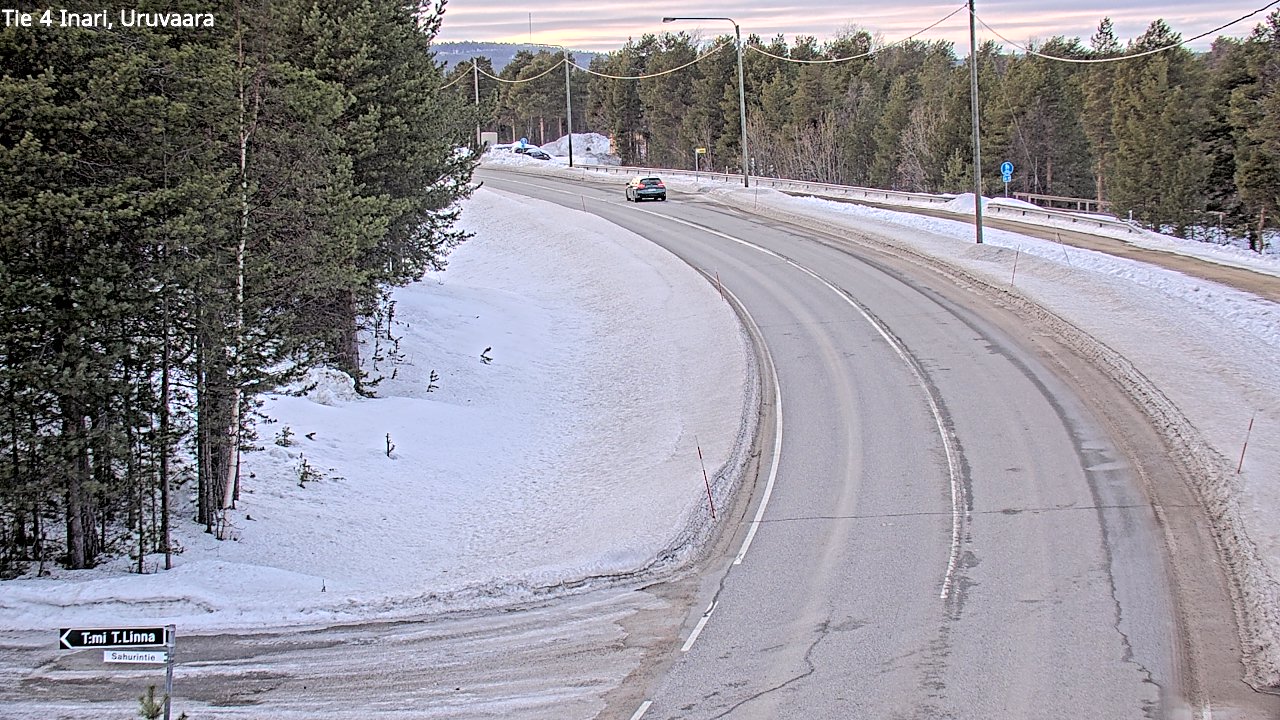 Kelikamerat Kuva Tie 4 Inari, Uruvaara, Inari, Lappi