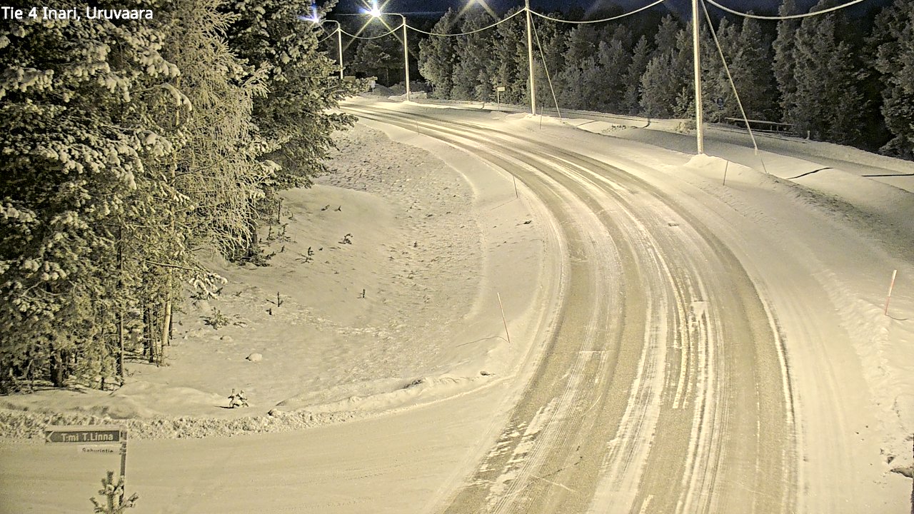Kelikamerat Kuva Tie 4 Inari, Uruvaara, Inari, Lappi