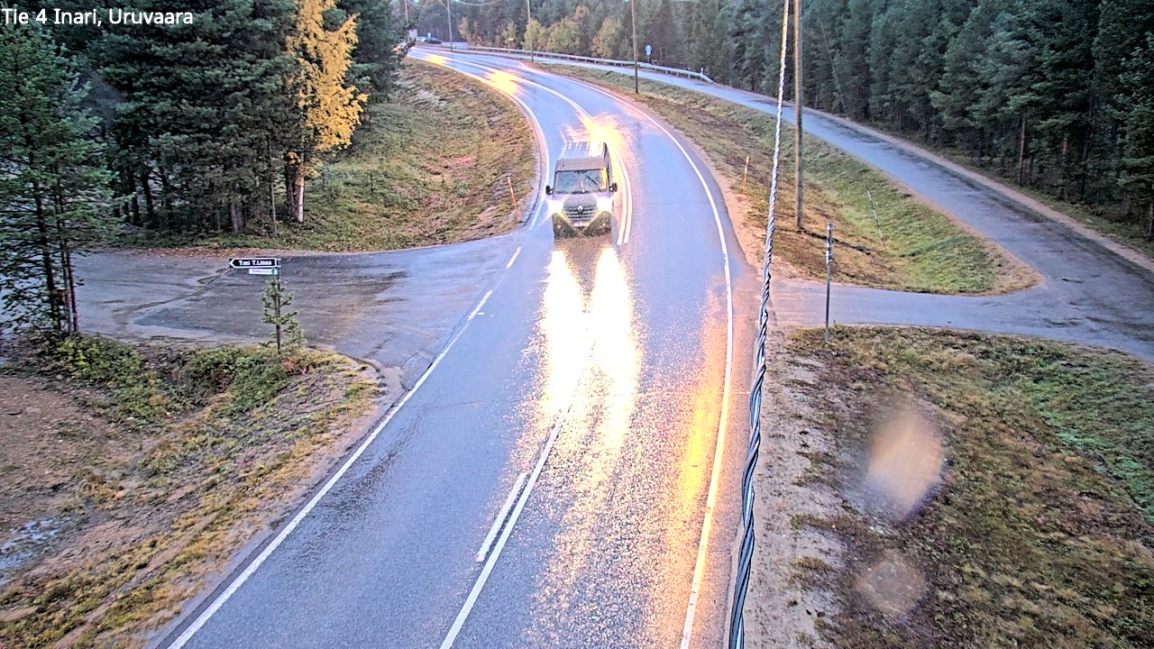 Kelikamerat Kuva Tie 4 Inari, Uruvaara, Inari, Lappi