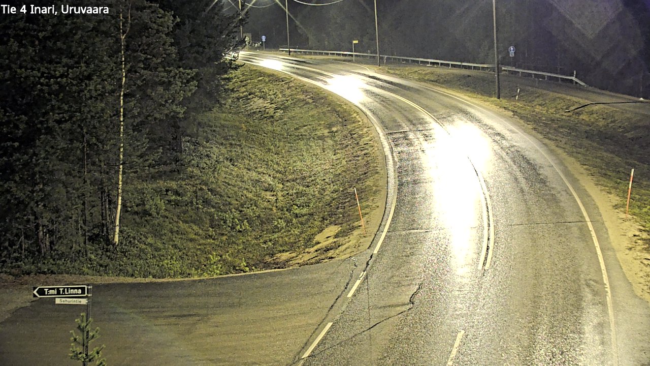 Kelikamerat Kuva Tie 4 Inari, Uruvaara, Inari, Lappi