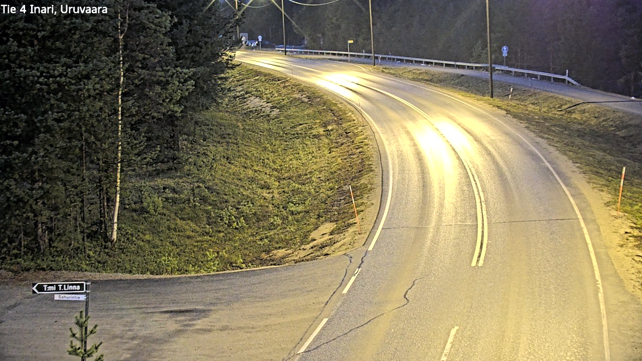 Kelikamerat Kuva Tie 4 Inari, Uruvaara, Inari, Lappi