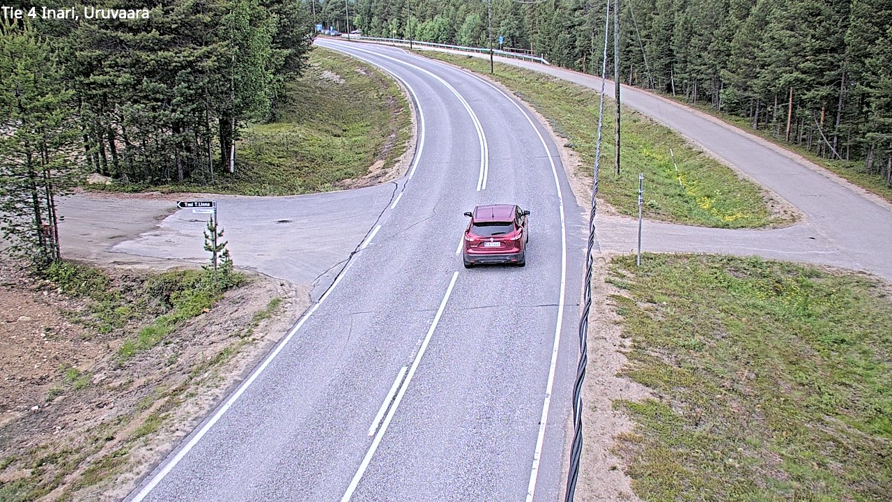 Kelikamerat Kuva Tie 4 Inari, Uruvaara, Inari, Lappi