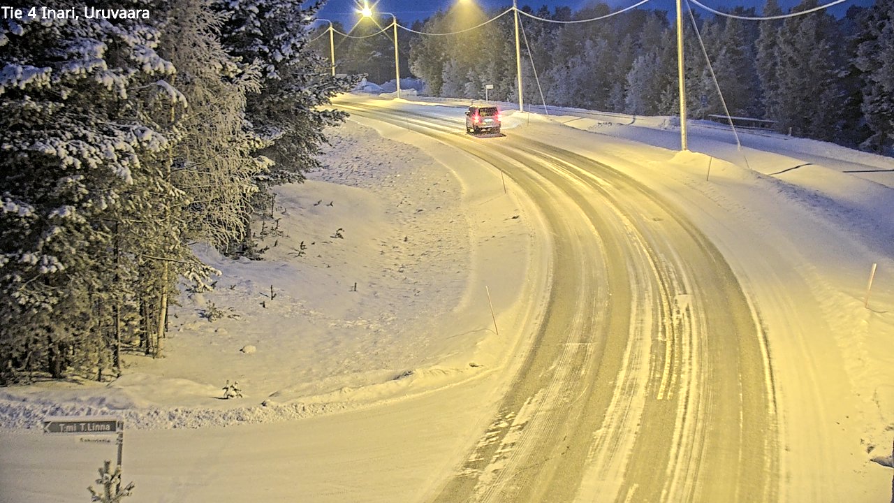 Kelikamerat Kuva Tie 4 Inari, Uruvaara, Inari, Lappi