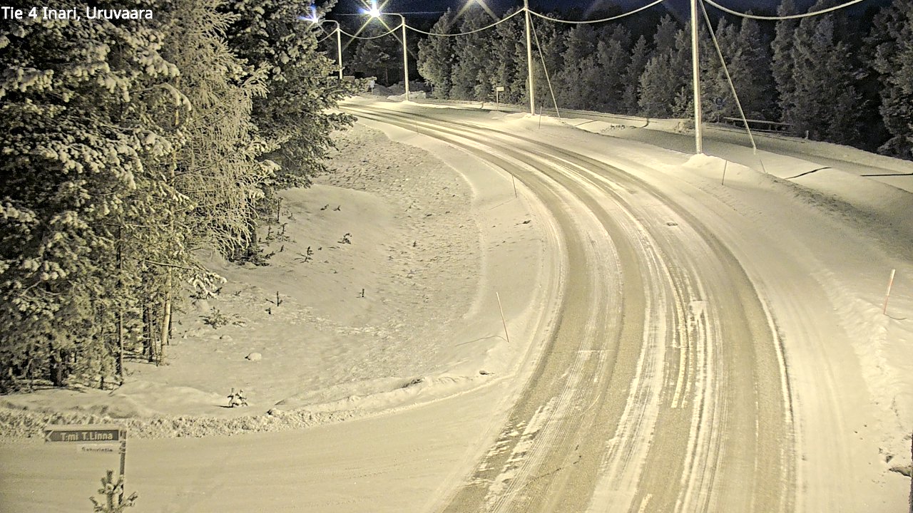 Kelikamerat Kuva Tie 4 Inari, Uruvaara, Inari, Lappi