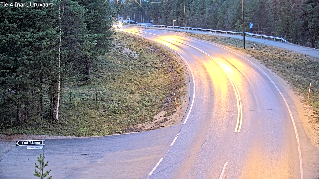 Kelikamerat Kuva Tie 4 Inari, Uruvaara, Inari, Lappi