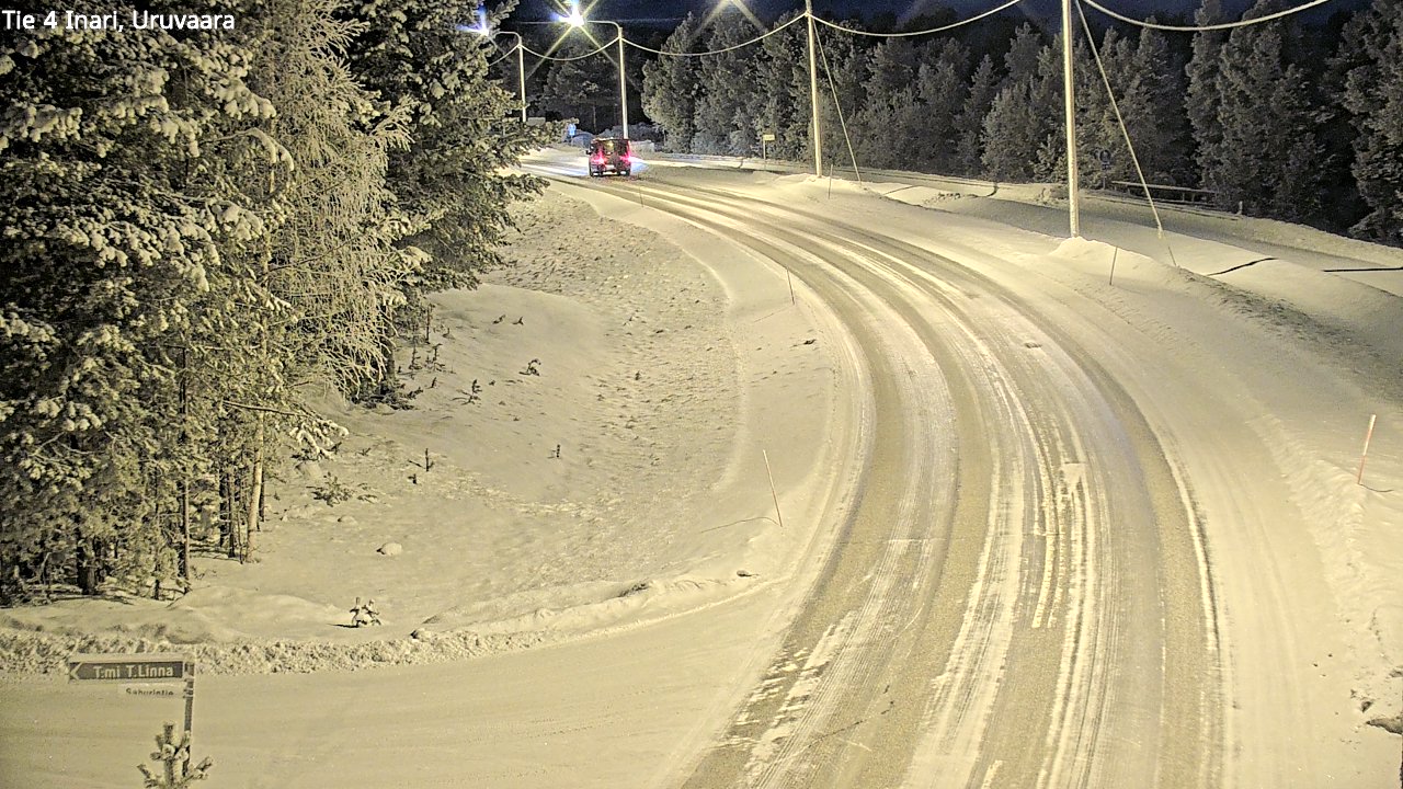 Kelikamerat Kuva Tie 4 Inari, Uruvaara, Inari, Lappi
