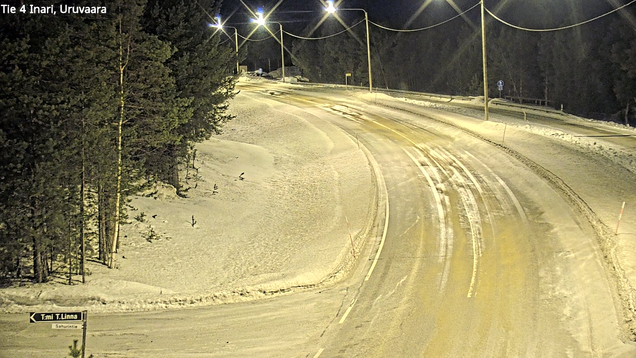 Kelikamerat Kuva Tie 4 Inari, Uruvaara, Inari, Lappi