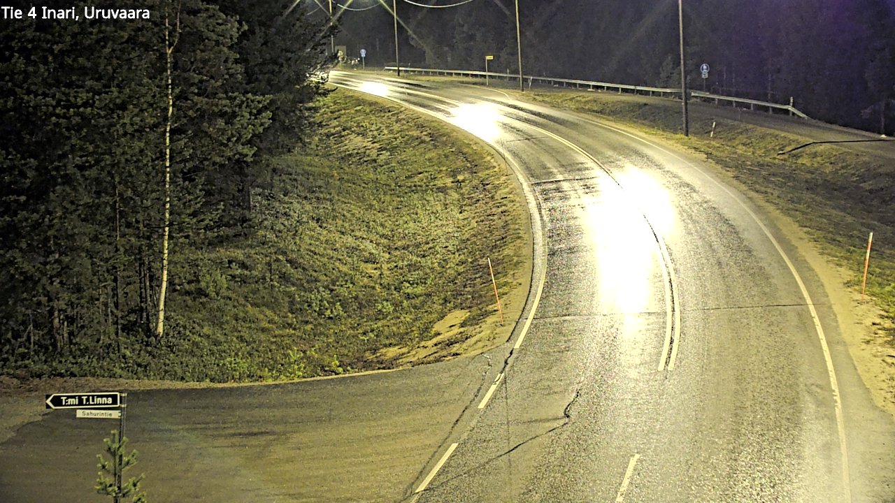 Kelikamerat Kuva Tie 4 Inari, Uruvaara, Inari, Lappi