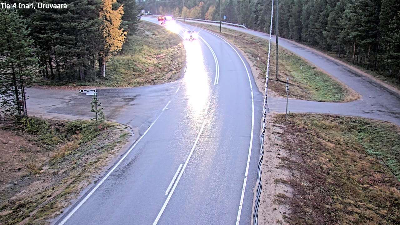 Kelikamerat Kuva Tie 4 Inari, Uruvaara, Inari, Lappi