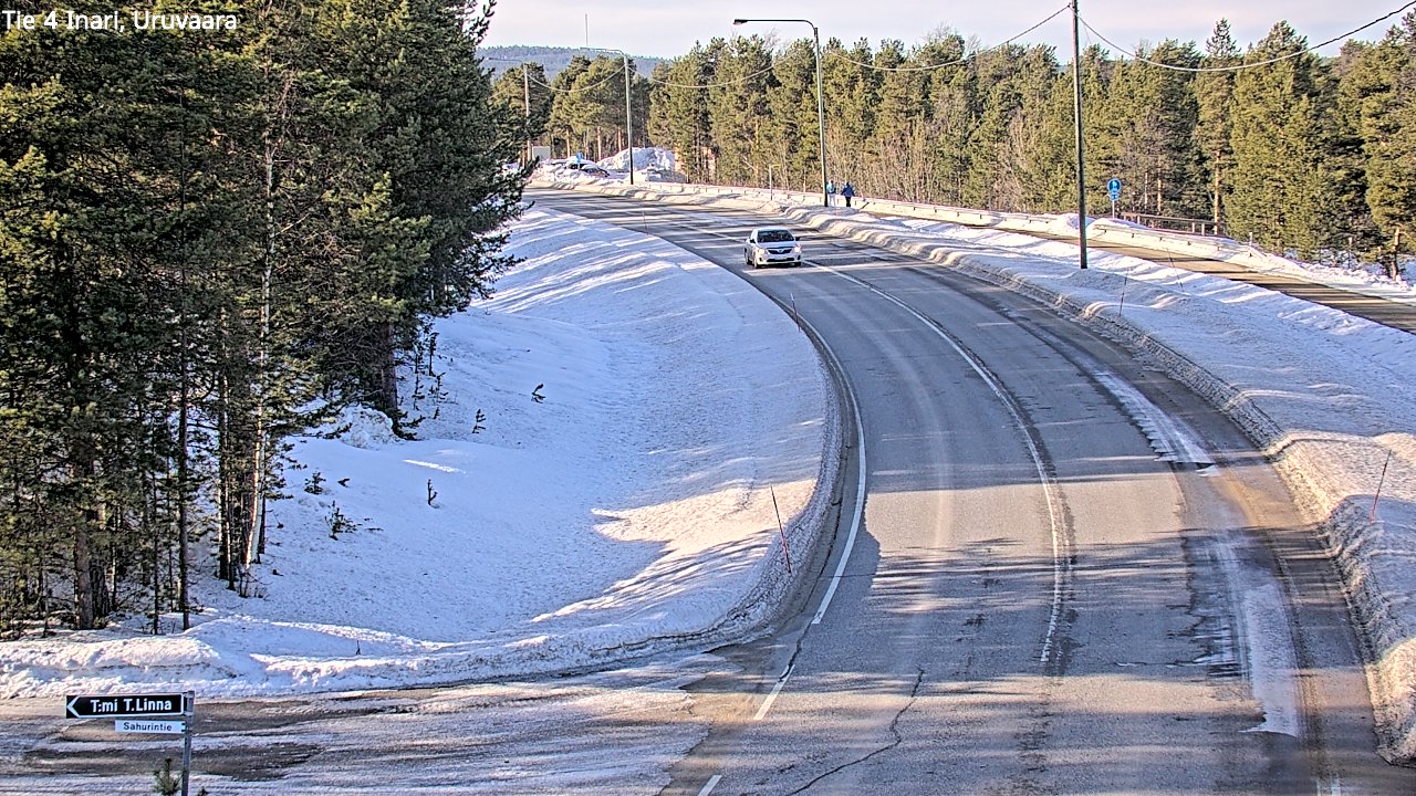 Kelikamerat Kuva Tie 4 Inari, Uruvaara, Inari, Lappi