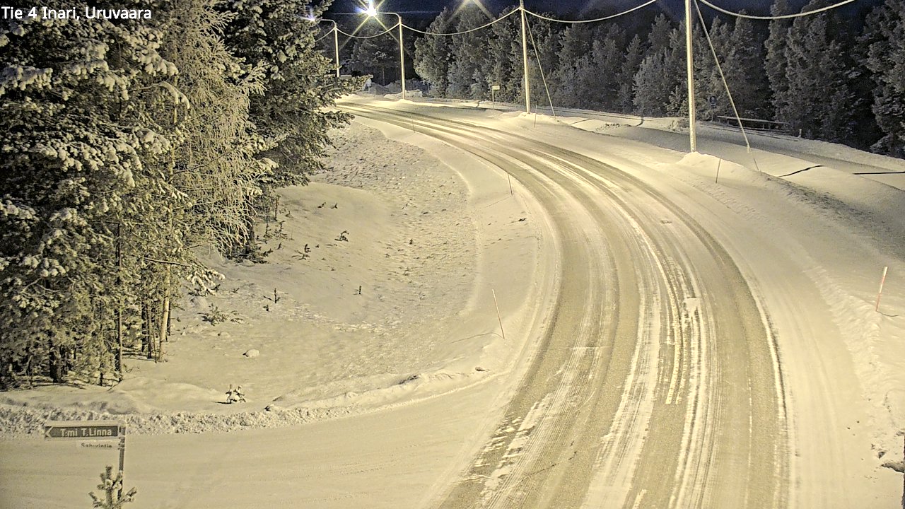 Kelikamerat Kuva Tie 4 Inari, Uruvaara, Inari, Lappi