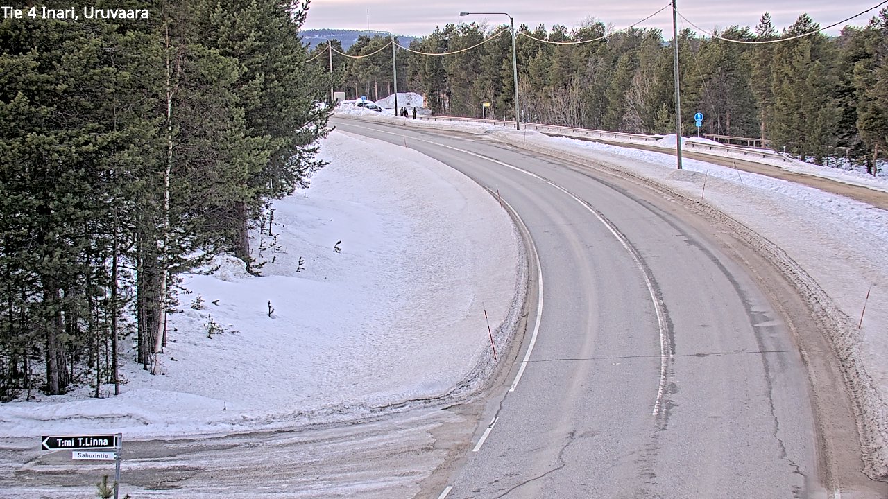 Kelikamerat Kuva Tie 4 Inari, Uruvaara, Inari, Lappi