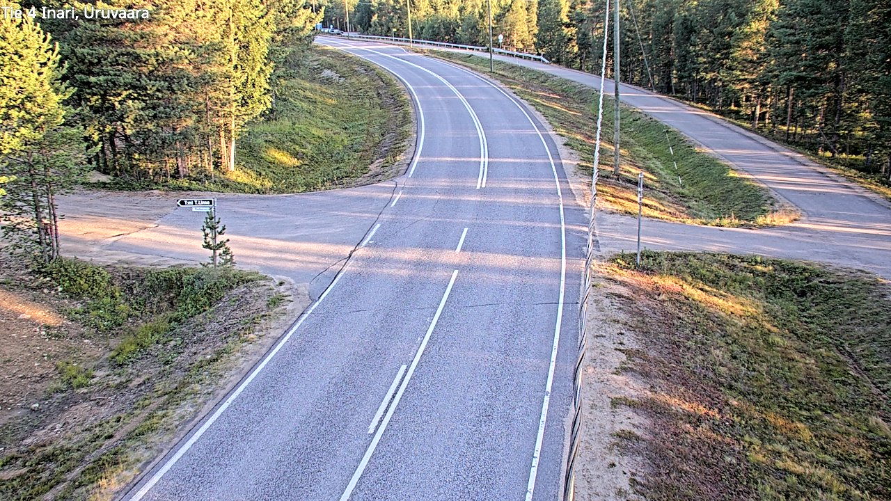 Weather Camera Image Road 4 Inari, Uruvaara, Inari, Lappi
