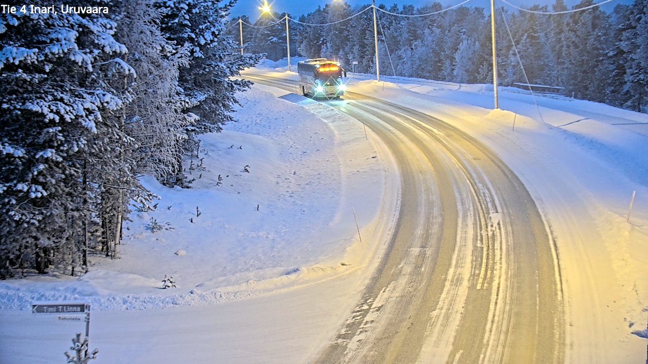 Kelikamerat Kuva Tie 4 Inari, Uruvaara, Inari, Lappi