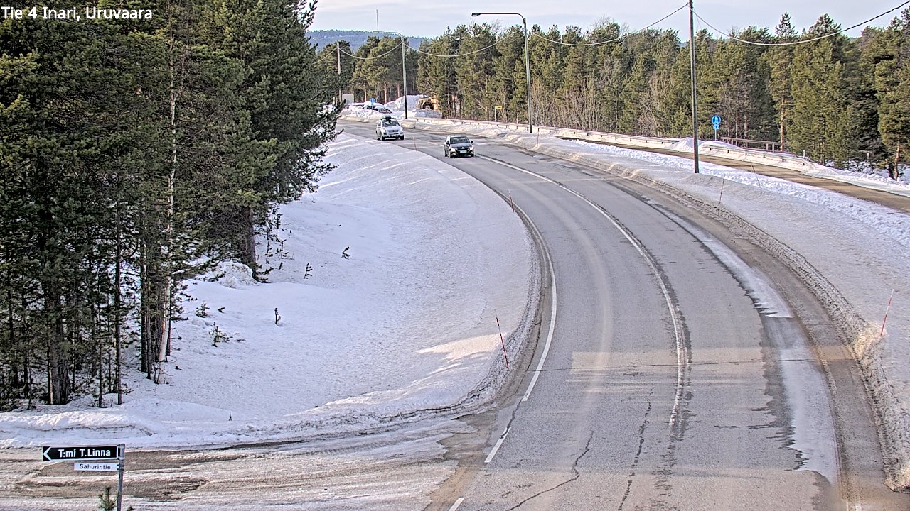 Kelikamerat Kuva Tie 4 Inari, Uruvaara, Inari, Lappi